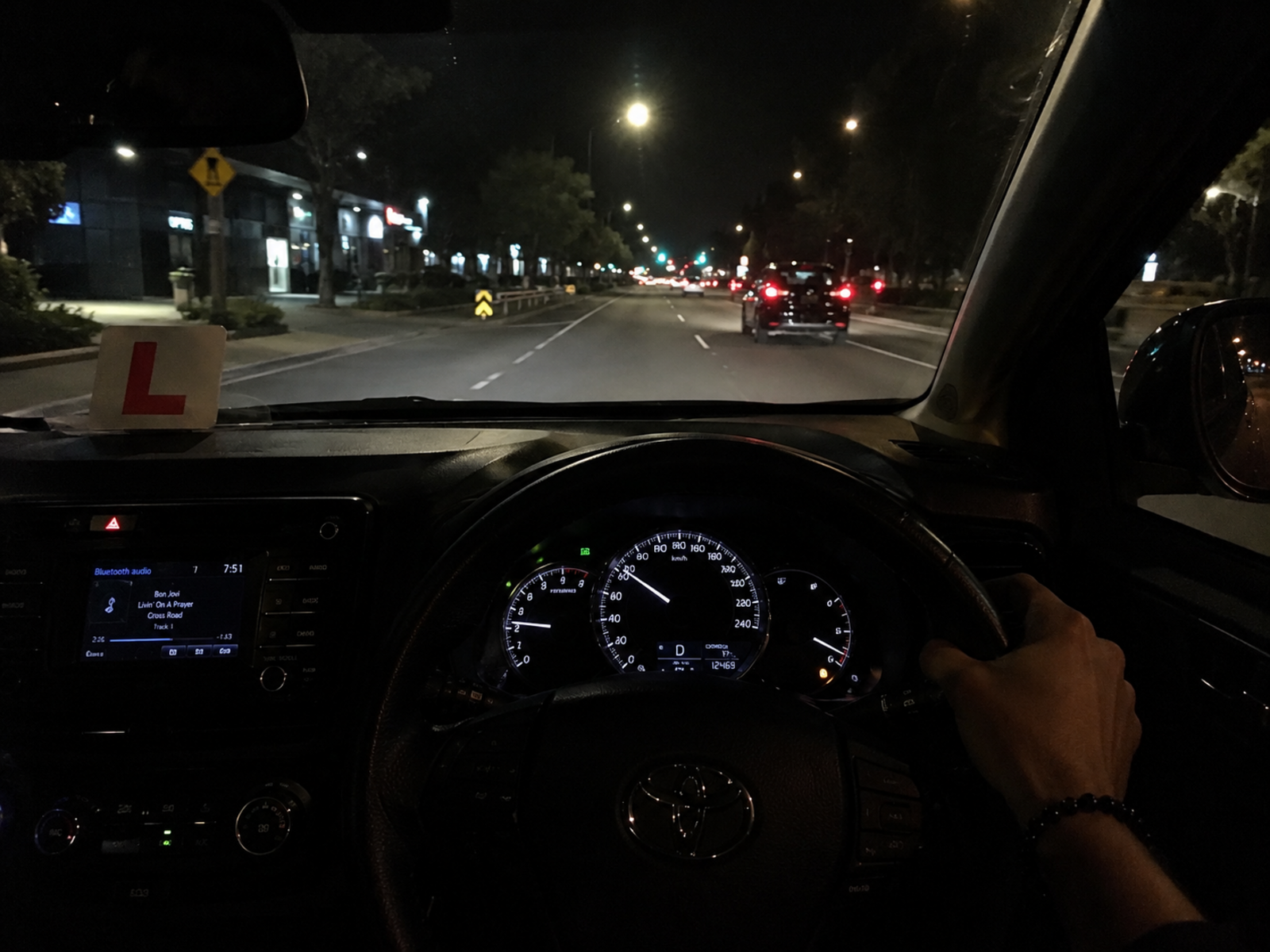 Night Driving Lesson